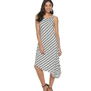 Jennifer Lopez Aysmmertrical Tank Dress